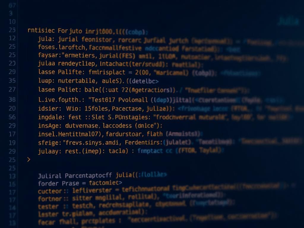 Julia programming language tutorials