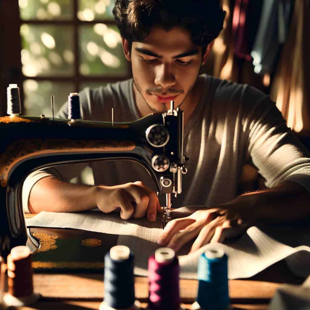featured a beginners guide to using a sewing machine