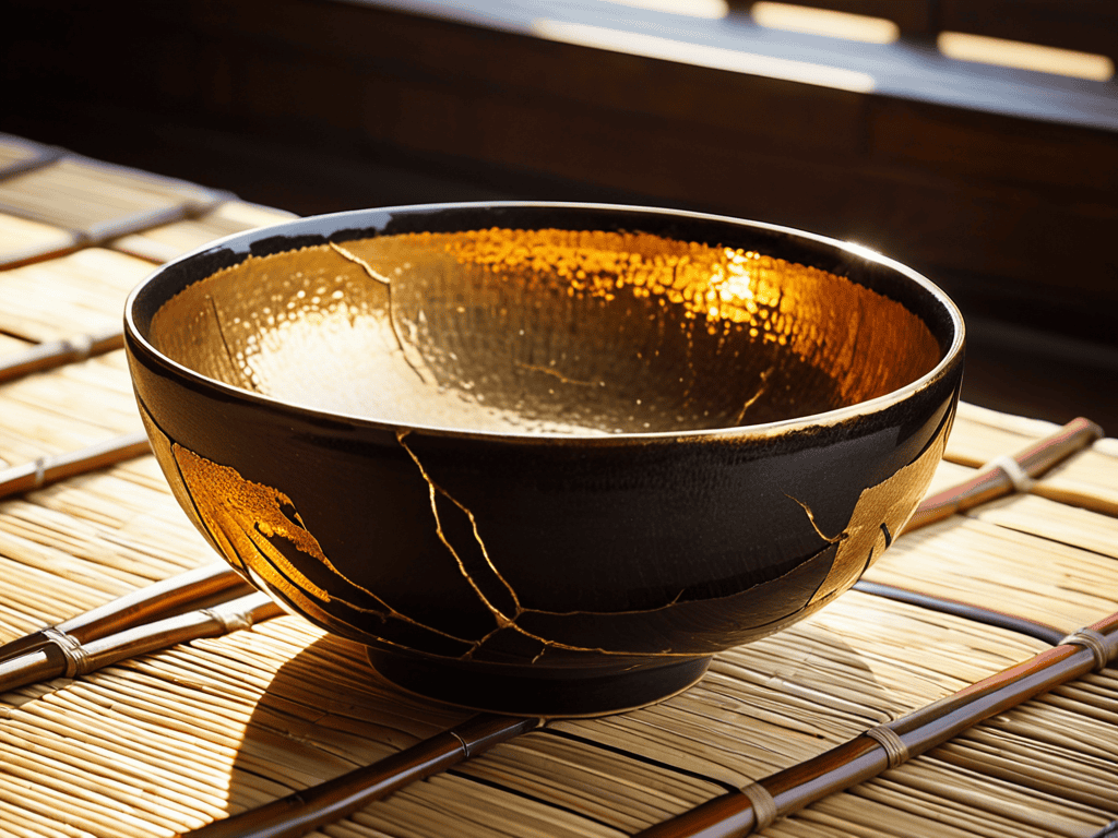 a guide to kintsugi golden repair