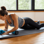 Foam rolling for sore muscle relief