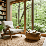 Nature-inspired lifestyle outdoor scene