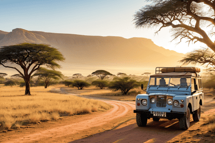 Safari trips in Africa wilderness