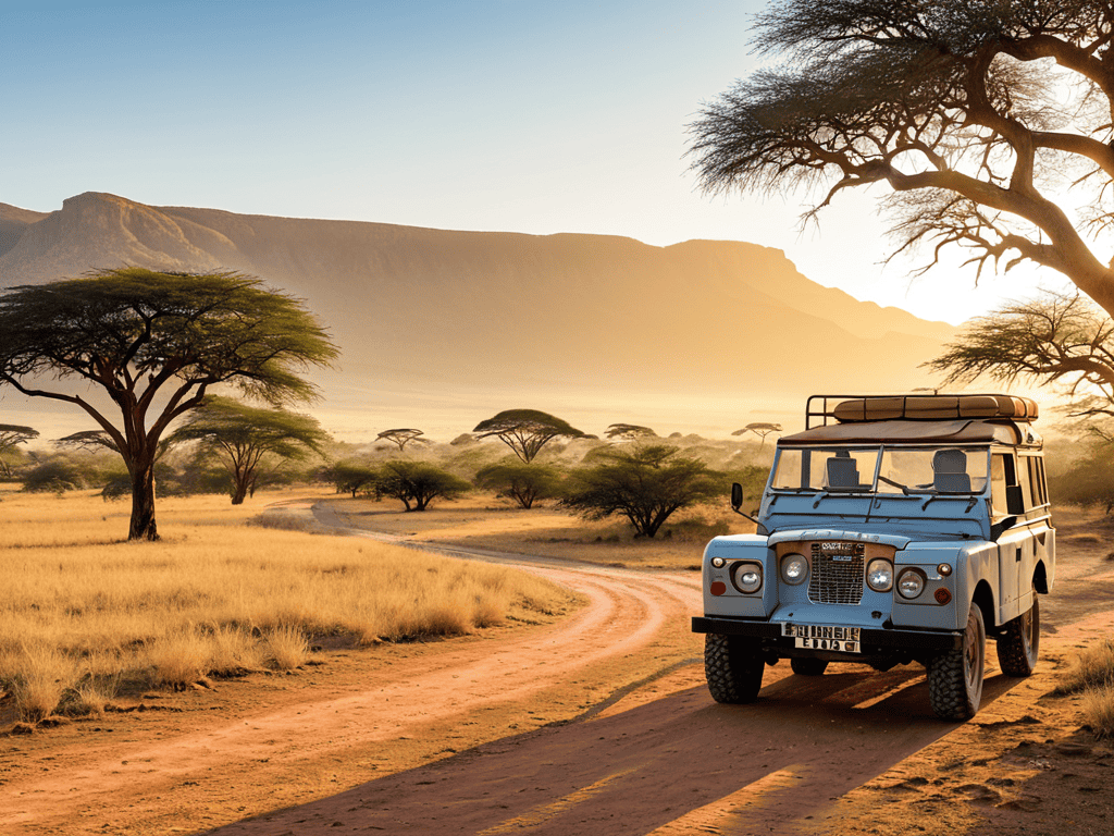 Safari trips in Africa wilderness