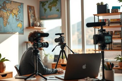 travel vlogging