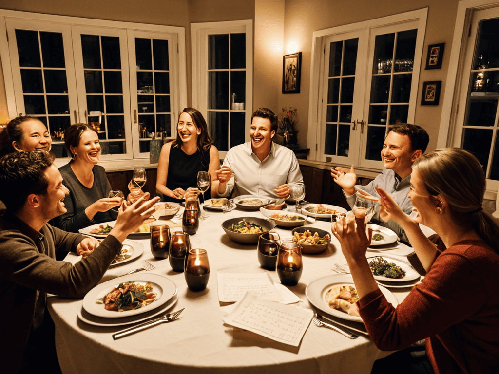 Hosting a Dinner Party Games
