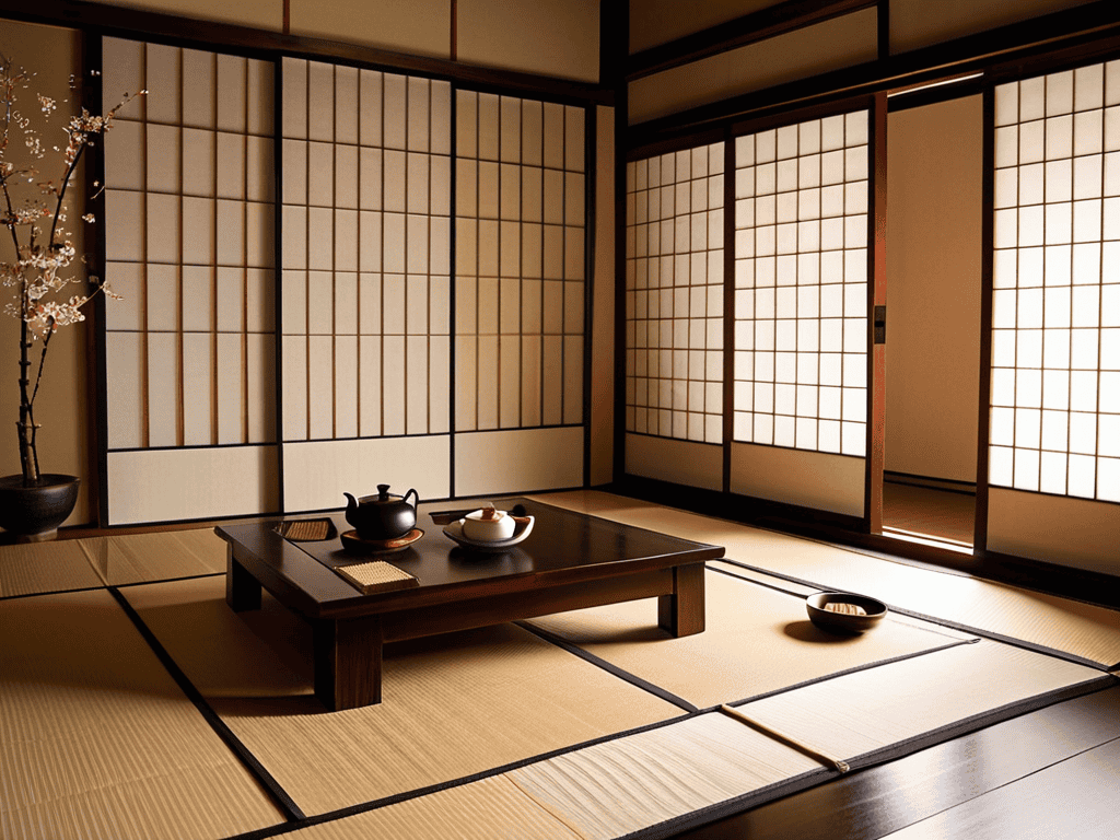 Staying in a Ryokan traditional room