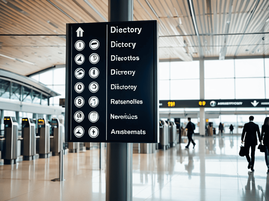 Wayfinding Signage Design Tips