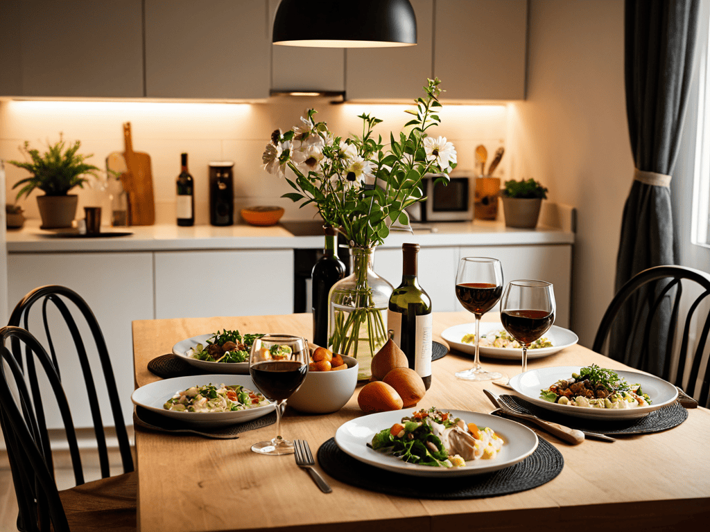 Hosting a Dinner Party at home