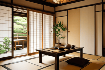 Staying in a Ryokan traditional room