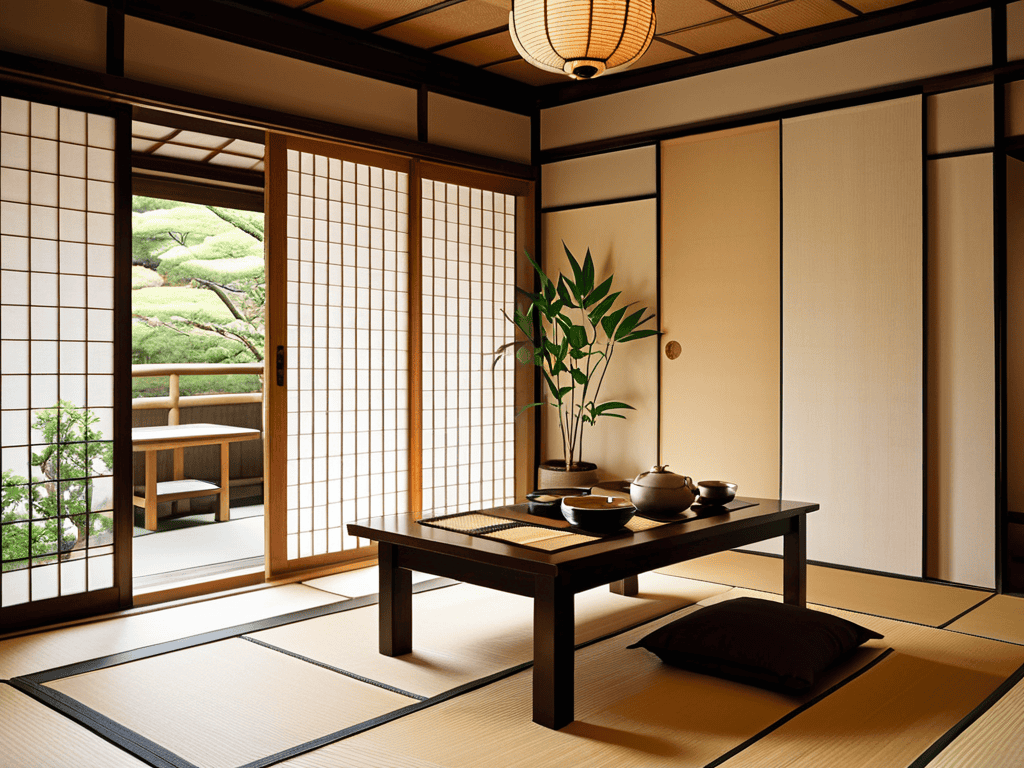 Staying in a Ryokan traditional room