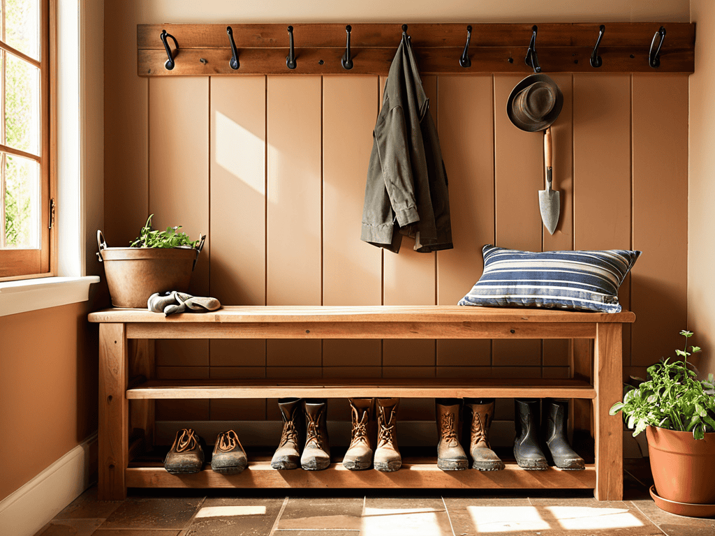 Organization Goals: Build a Mudroom Bench With Shoe Storage 5 Project Overview Timeline