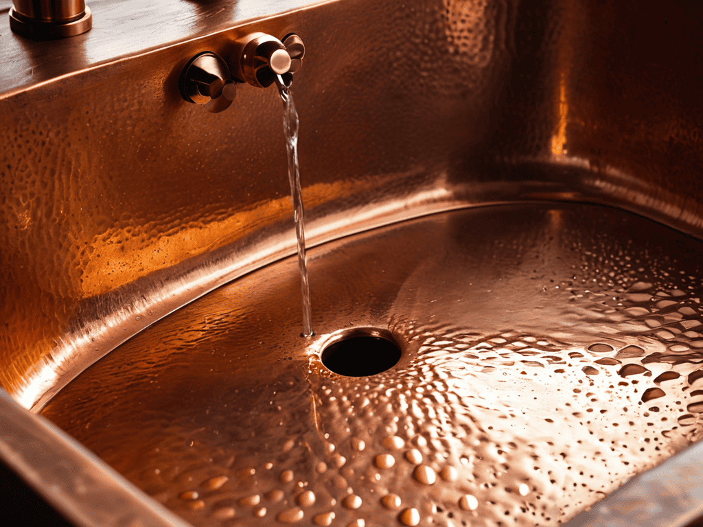 Bright or Patina? How to Care for a Copper Sink 7 Polishing copper sinks shining bright tips