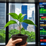 ESG Investing Greenwashing alert sign