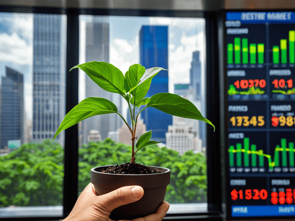 ESG Investing Greenwashing alert sign