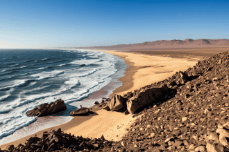 Exploring the Skeleton Coast landscape
