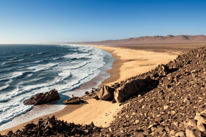 Exploring the Skeleton Coast landscape