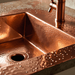 Bright or Patina? How to Care for a Copper Sink 9 Polishing Copper Sinks Naturally