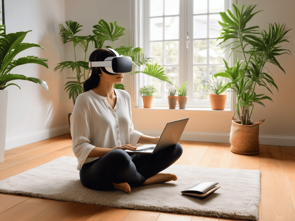 Investing for Peace: Aligning Your Portfolio With Your Nervous System 6 Weaving Digital and Physical Wealth concept