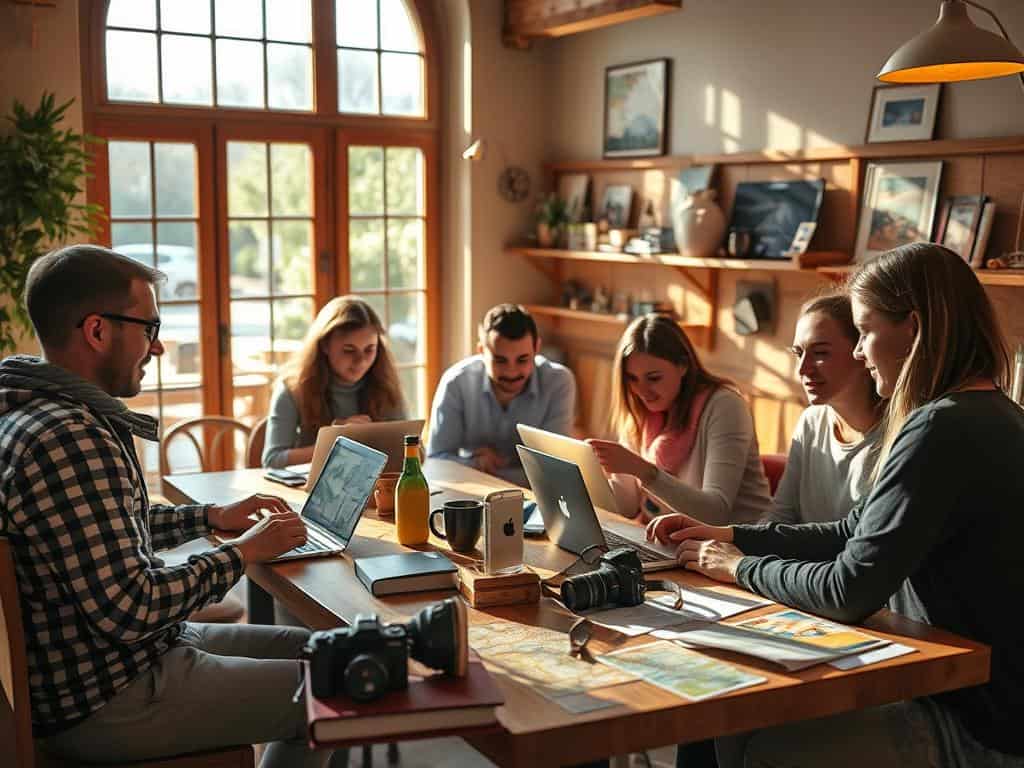 travel blogging community