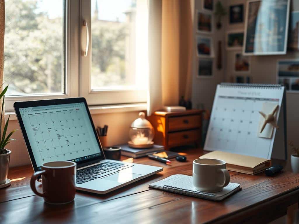 travel blogging schedule
