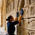 Hands-on History: Heritage Stonework Restoration Volunteering 8 Volunteer team performing Heritage stonework restoration volunteering