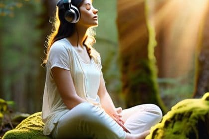 Transcendental power of music inspires visual harmony