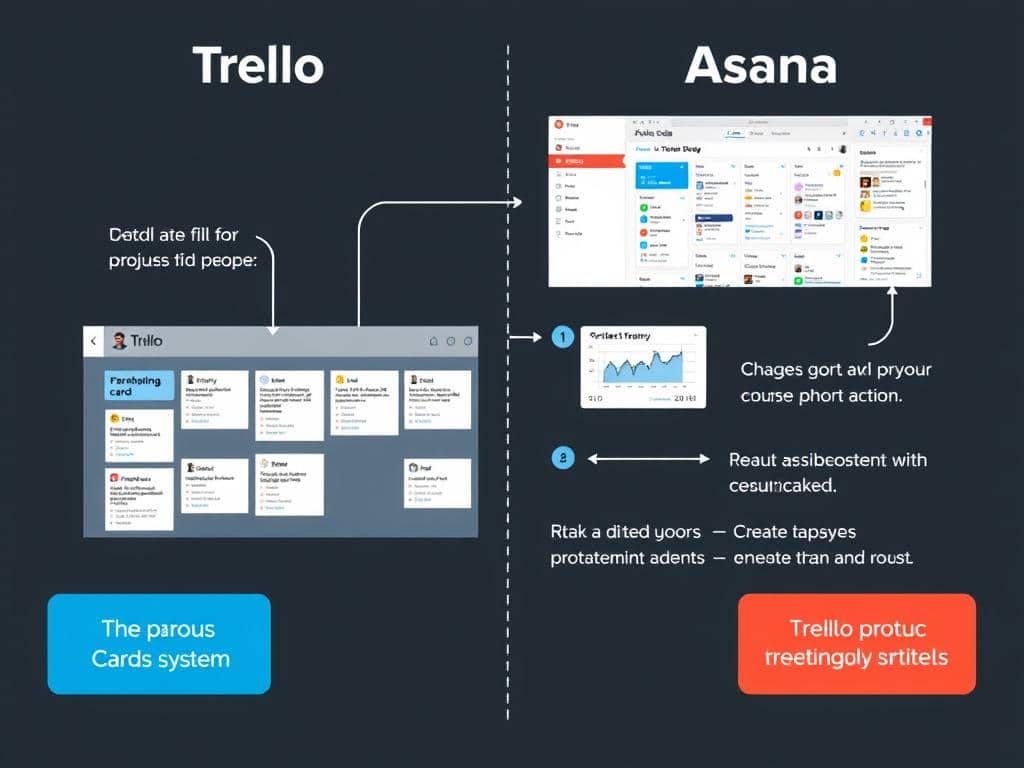 Trello vs Asana comparison Trello vs Asana comparison