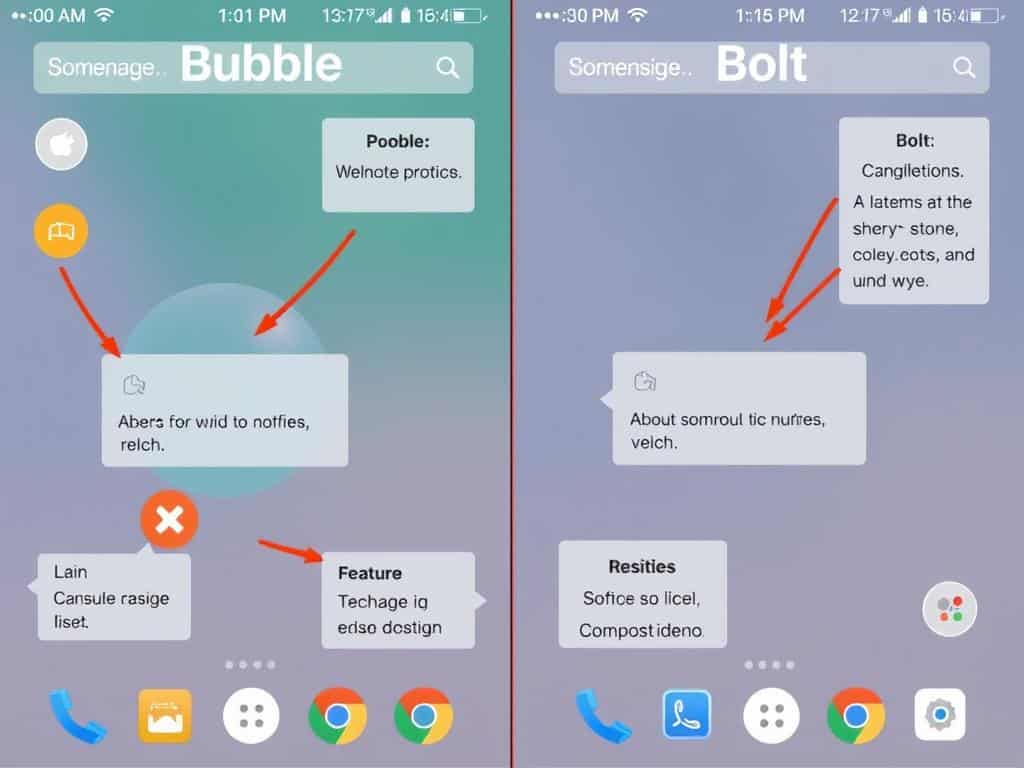 Bubble vs Bolt AI development