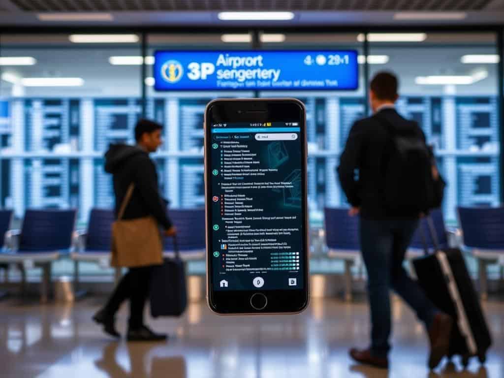 can airport security erase data