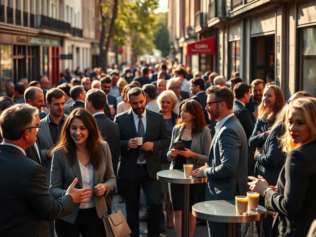 In-person networking opportunities