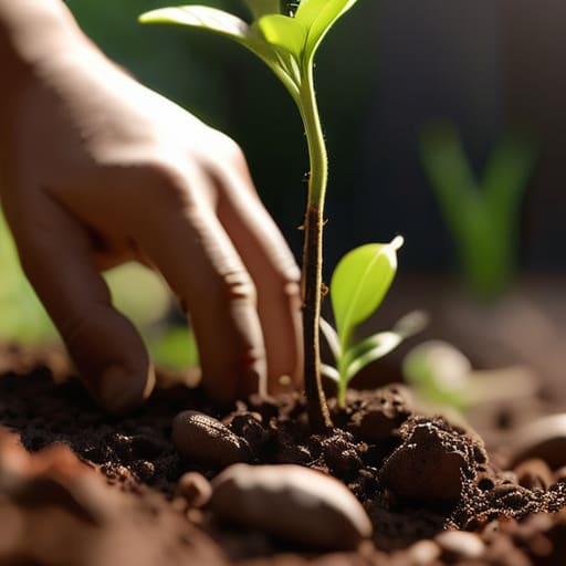 The Analog Harvest: a No-nonsense Guide to Starting a Vegetable Garden in a High-tech World 7 Cultivating Your Own Living Interface through soil.